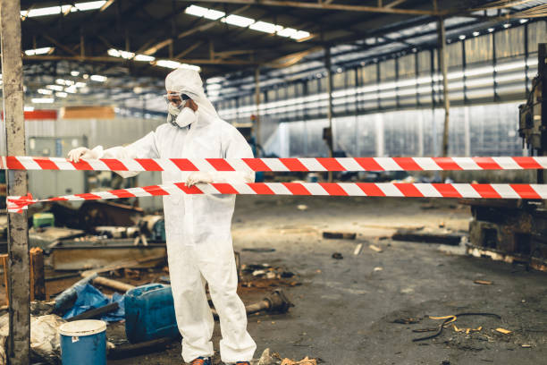 Professional Unattended Death Cleanup technician working in Ozone, AR